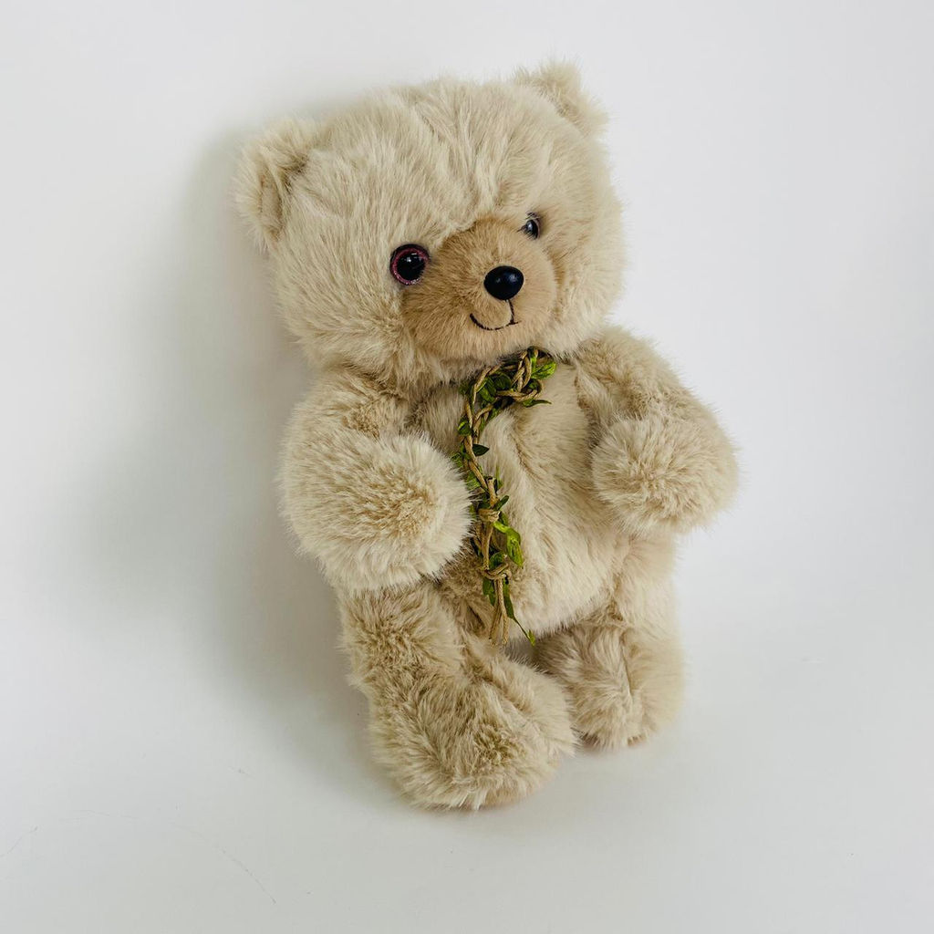 Мягкая игрушка Мишка с плетенным украшением на шее 35 см (арт. 9542/35) - Storyland фото 7