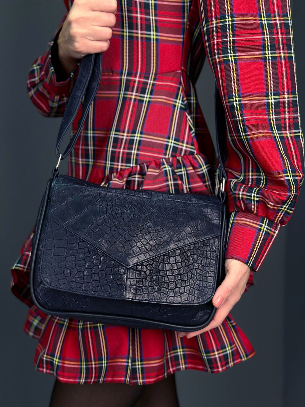 Сумка женская из телячьей кожи