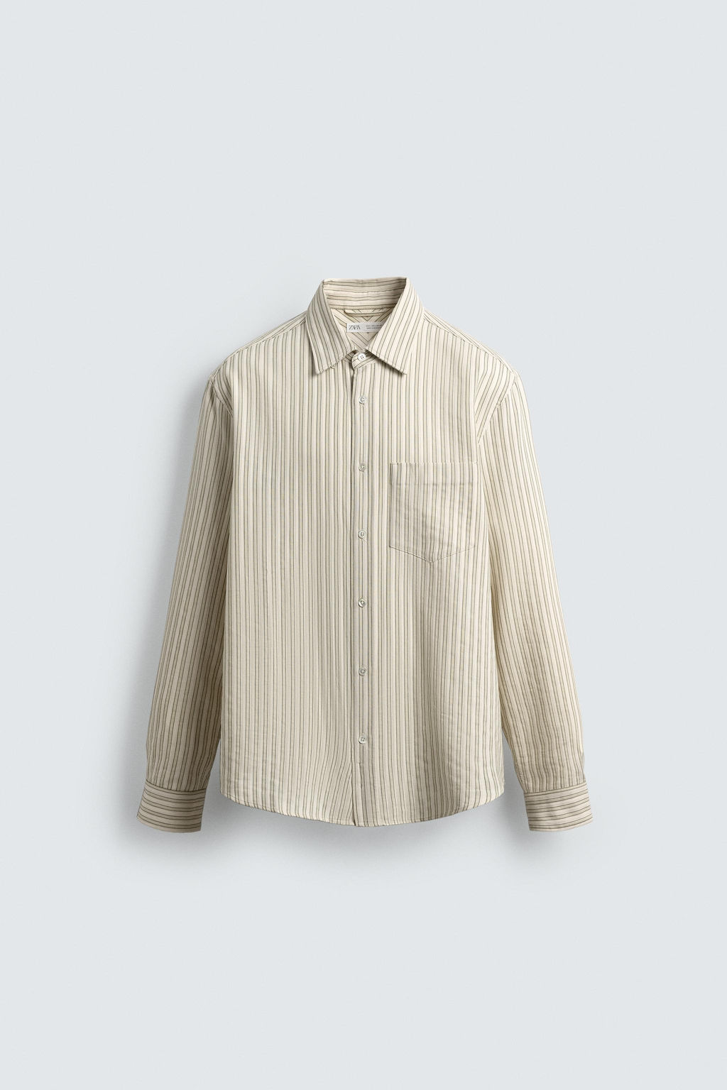 LIMITED EDITION STRIPED SHIRT - Zara фото 17
