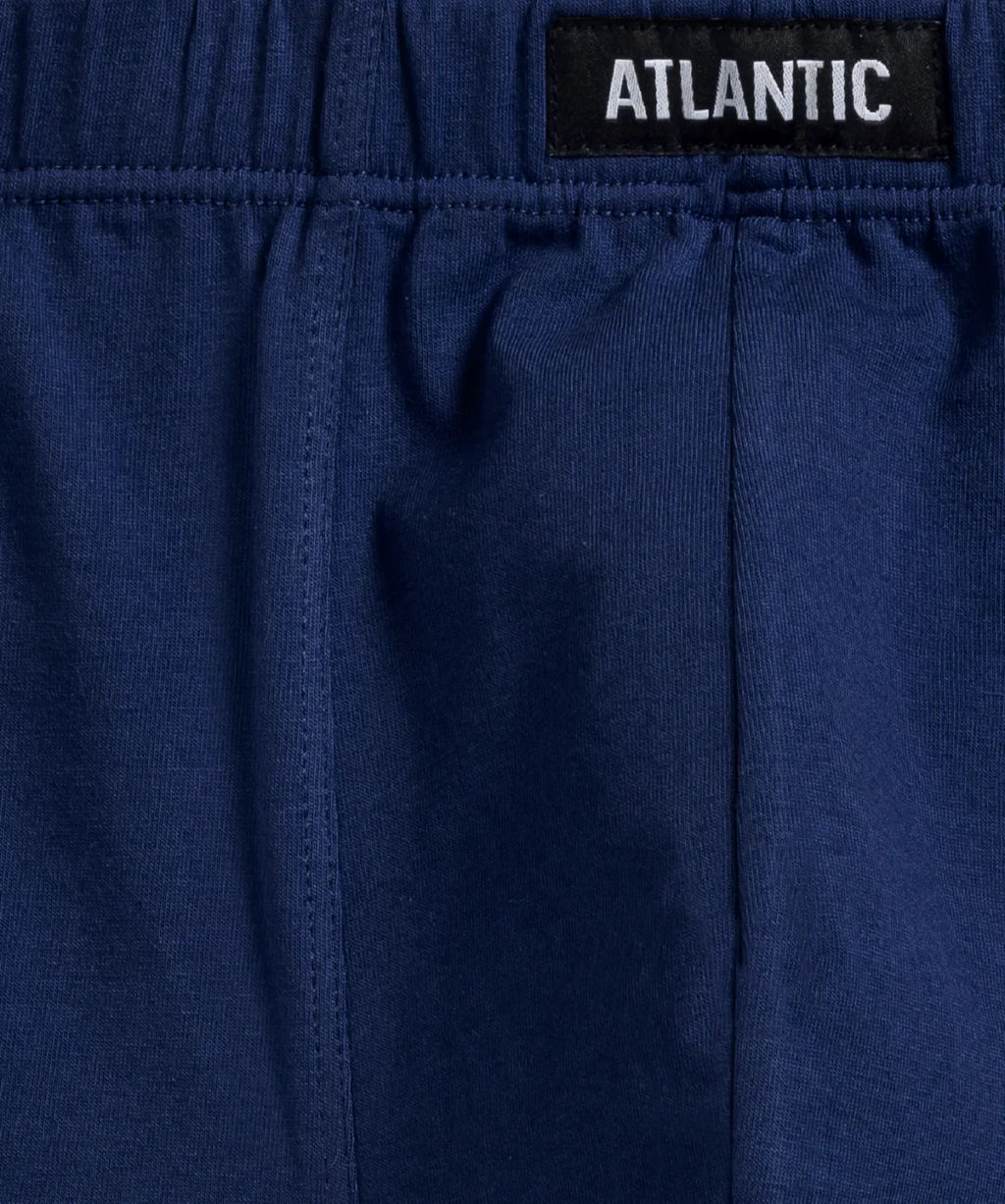 ATLANTIC 5SMH-002 Трусы шорты Solid Classic - набор 5 шт. темно-синий + темно-голубой + голубой + небесно-голубой + голубой  фото 6