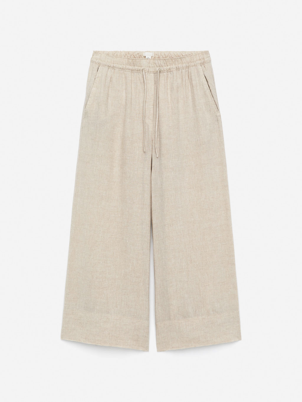 Pantalones de lino cropped - H&m фото 3