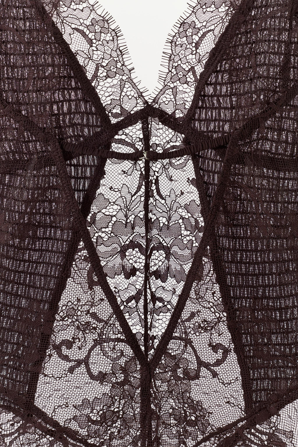BODY COMBINADO ENCAJE / Granate