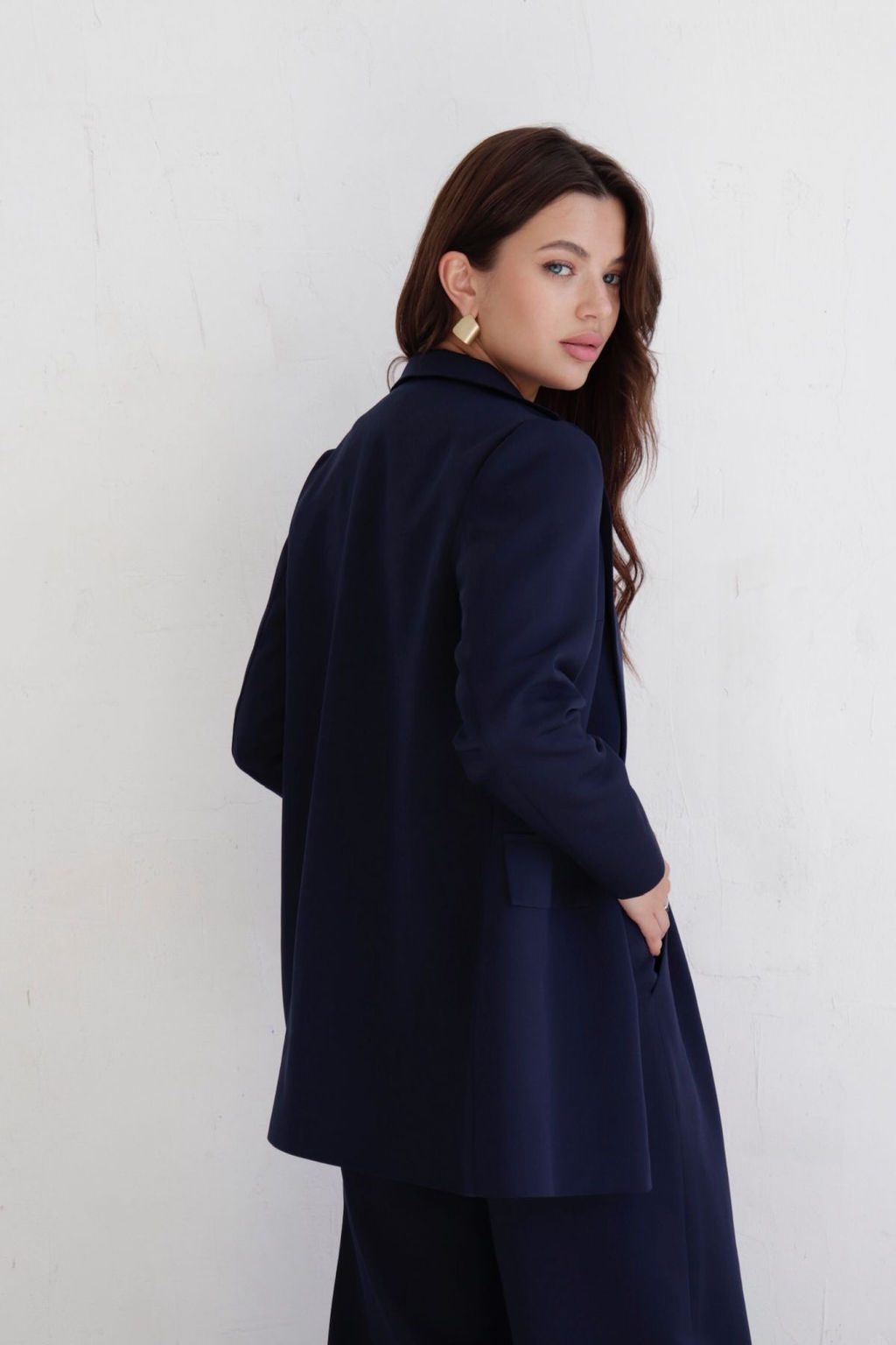 Жакет удлинённый с английским воротником - Martichelli фото 211