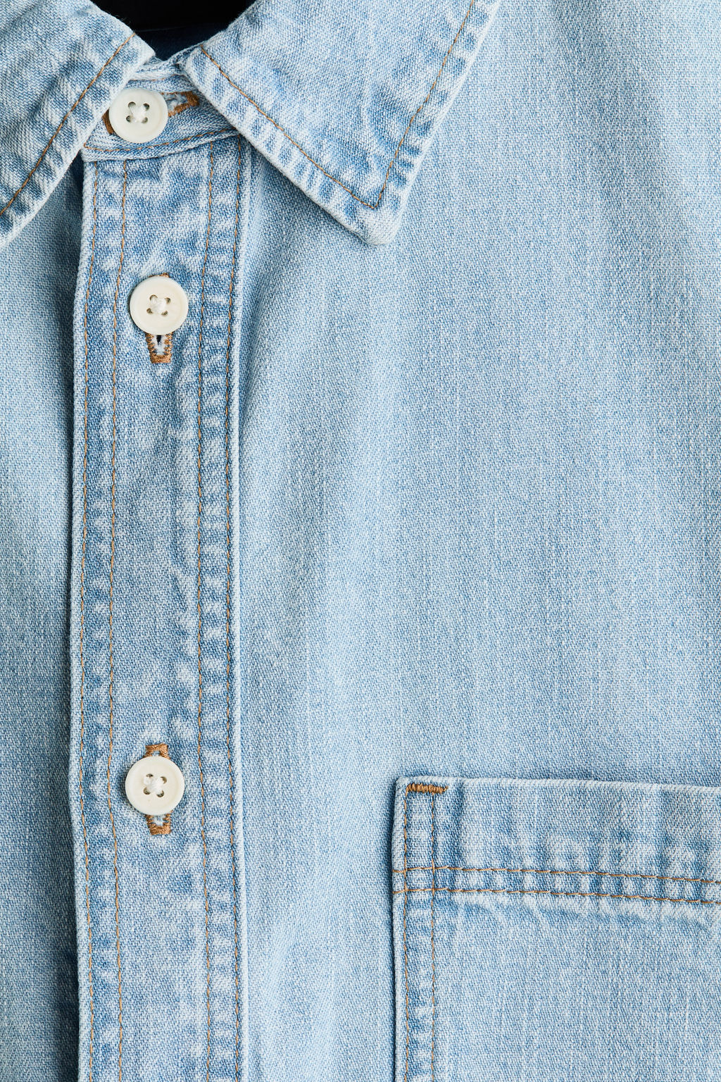 Camisa vaquera Relaxed Fit - H&m фото 6