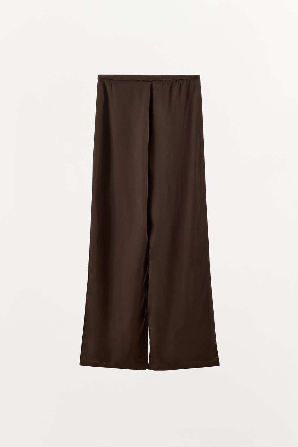 SATIN FLOWING TROUSERS - Zara фото 3