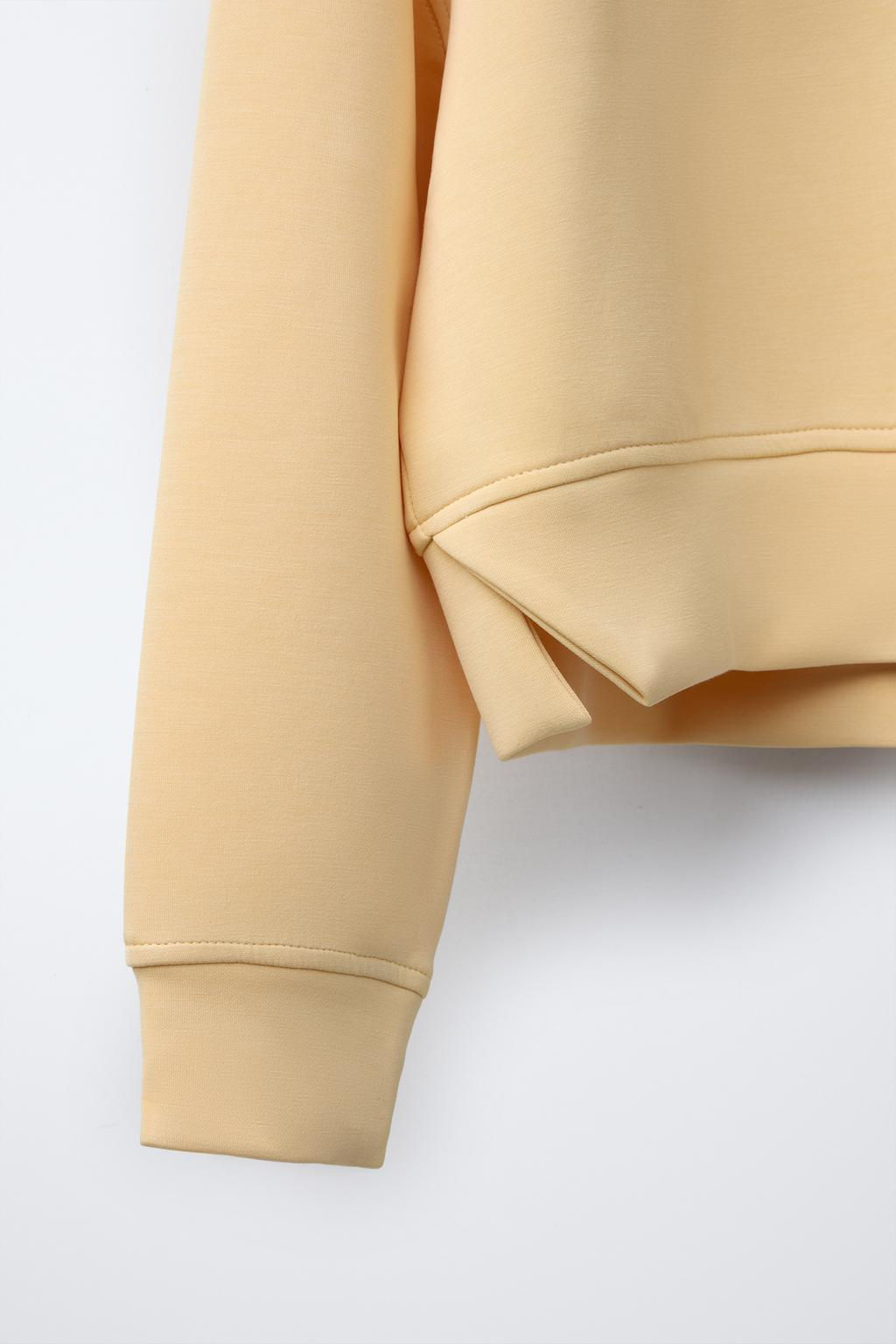 MODAL SLOGAN SWEATSHIRT, CHARACTERISTICS - Zara фото 6