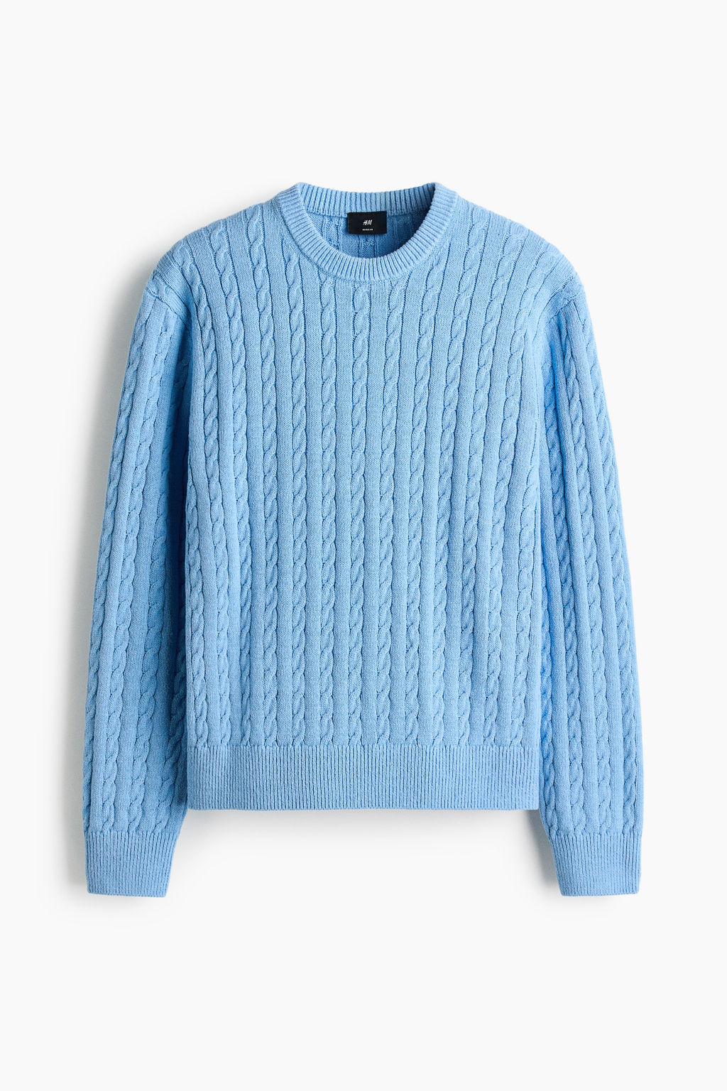 Jersey en punto trenzado Regular Fit - H&m фото 2