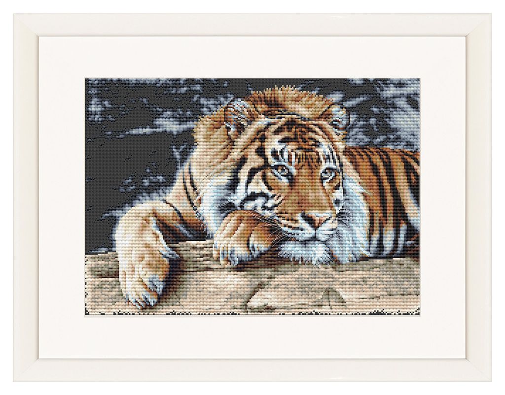 Набор для вышивания Thea Gouverneur 579.05 Тигр 43 х 33 см
