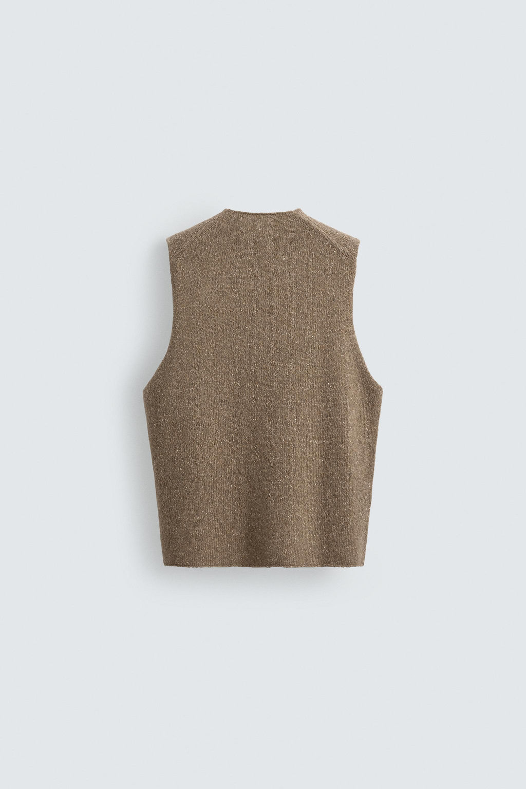 ORIGINS FLECKED KNIT VEST - Zara фото 8