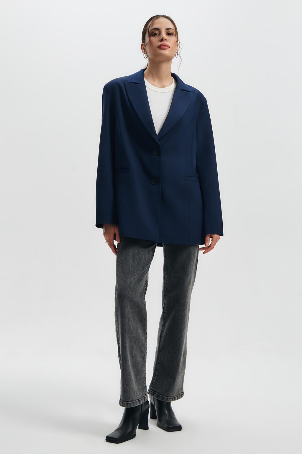 Жакет оверсайз однобортный - Mollis фото 2