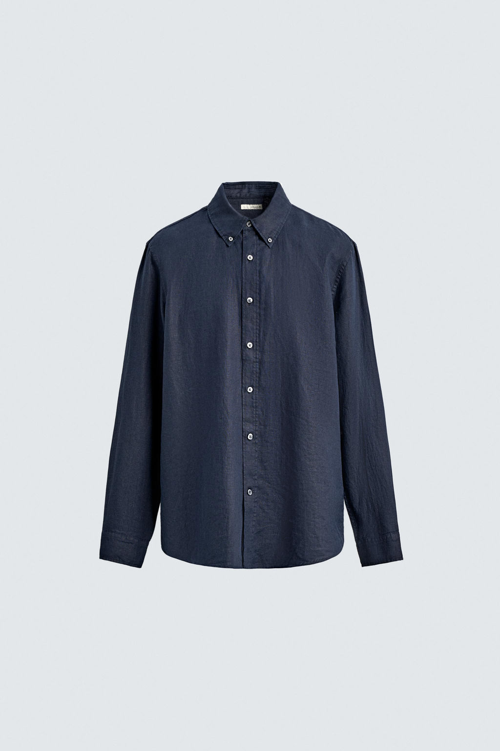 CAMISA REGULAR FIT 100% LINO / Blanco - Zara фото 7