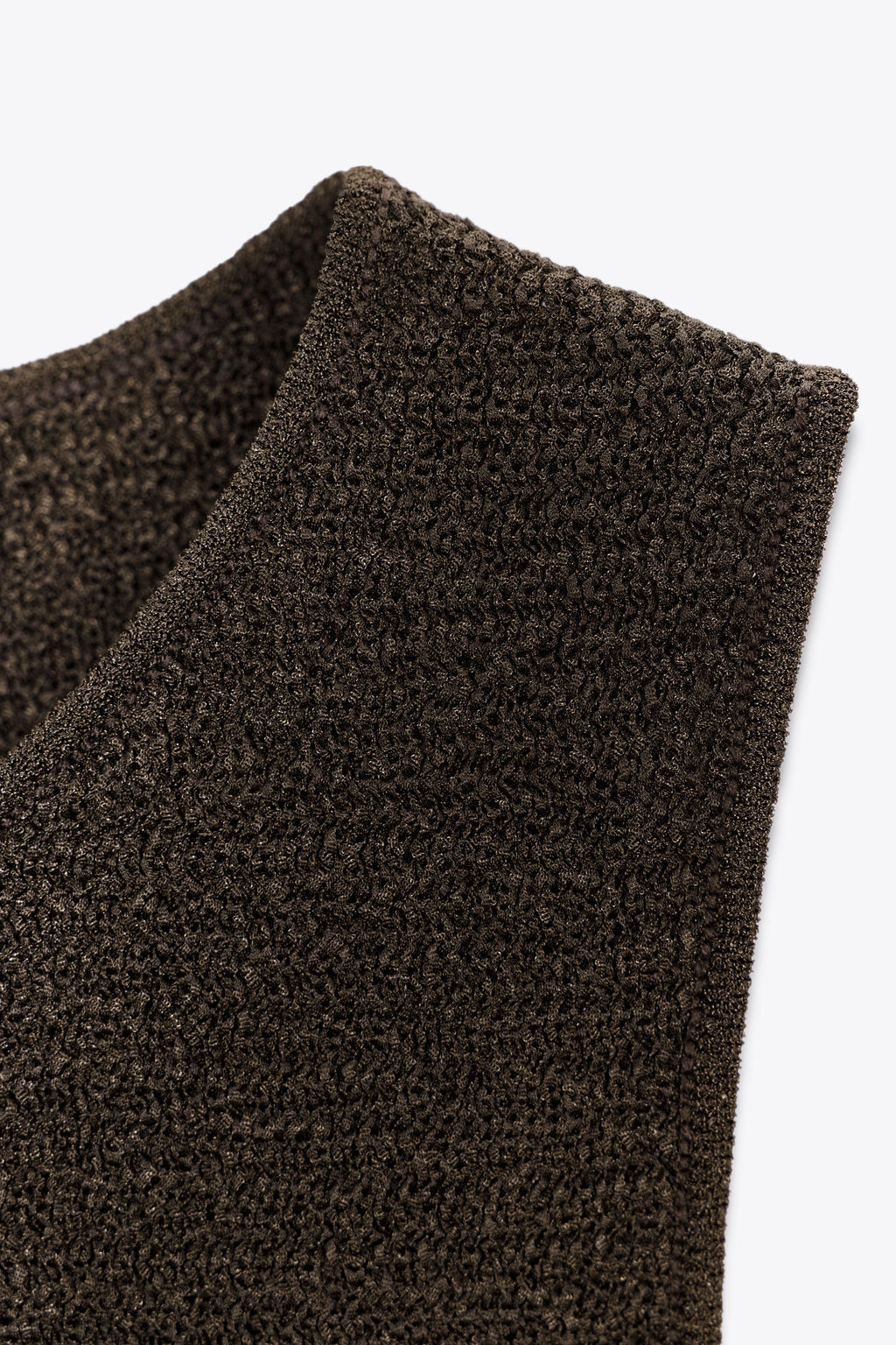 TEXTURED KNIT LONG TOP - Zara фото 6