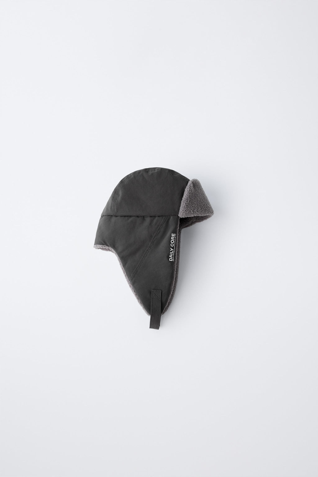 TECHNICAL FAUX SHEARLING CAP - Zara фото 5