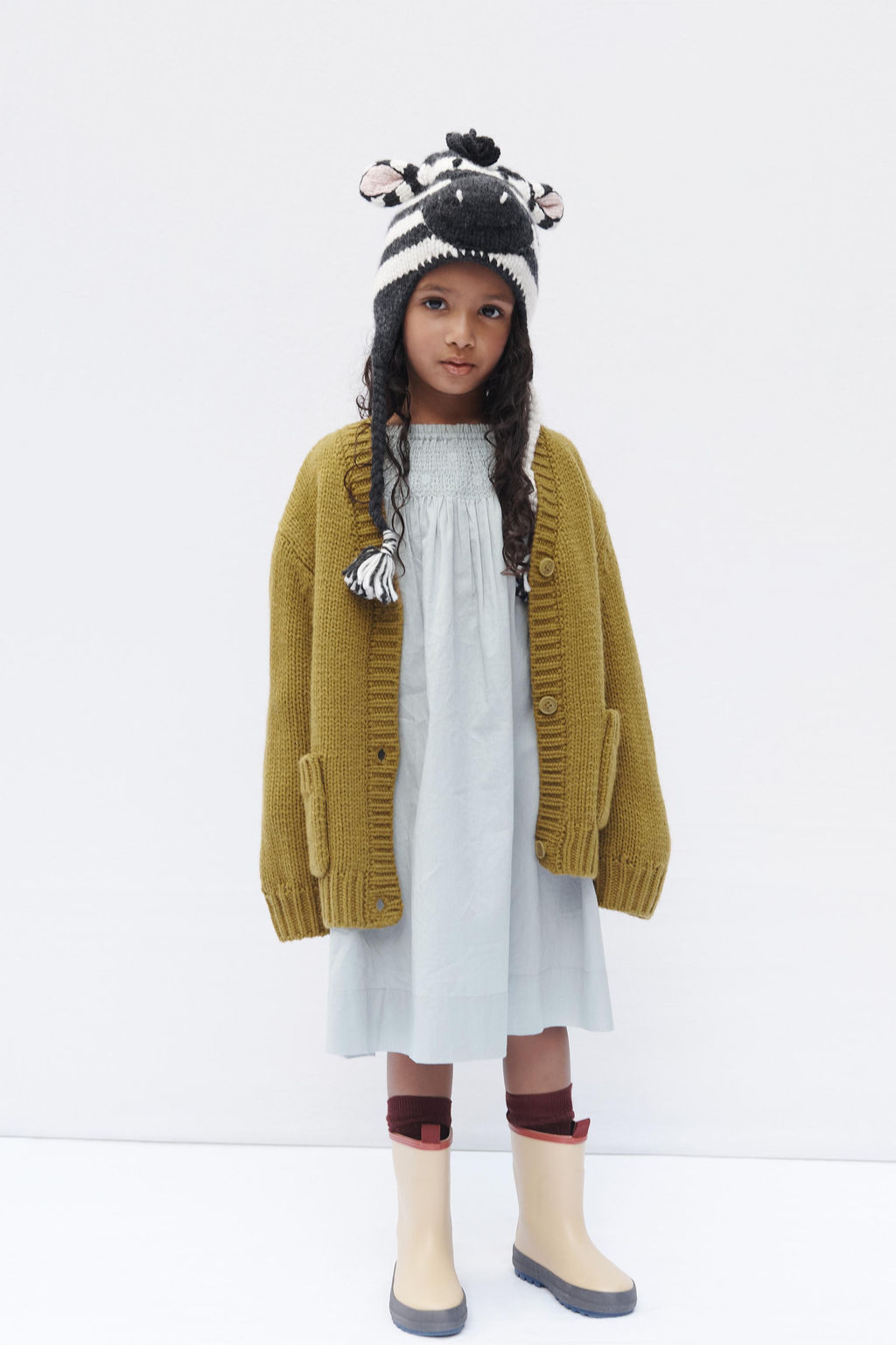 LONG CABLE-KNIT WOOL SOCKS LIMITED EDITION - Zara фото 12