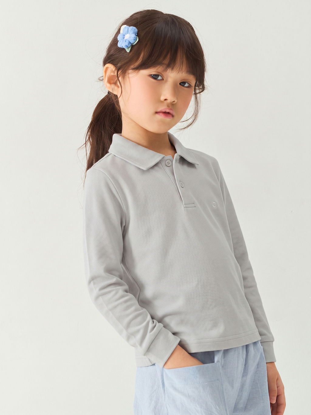 Рубашка поло "Серая"