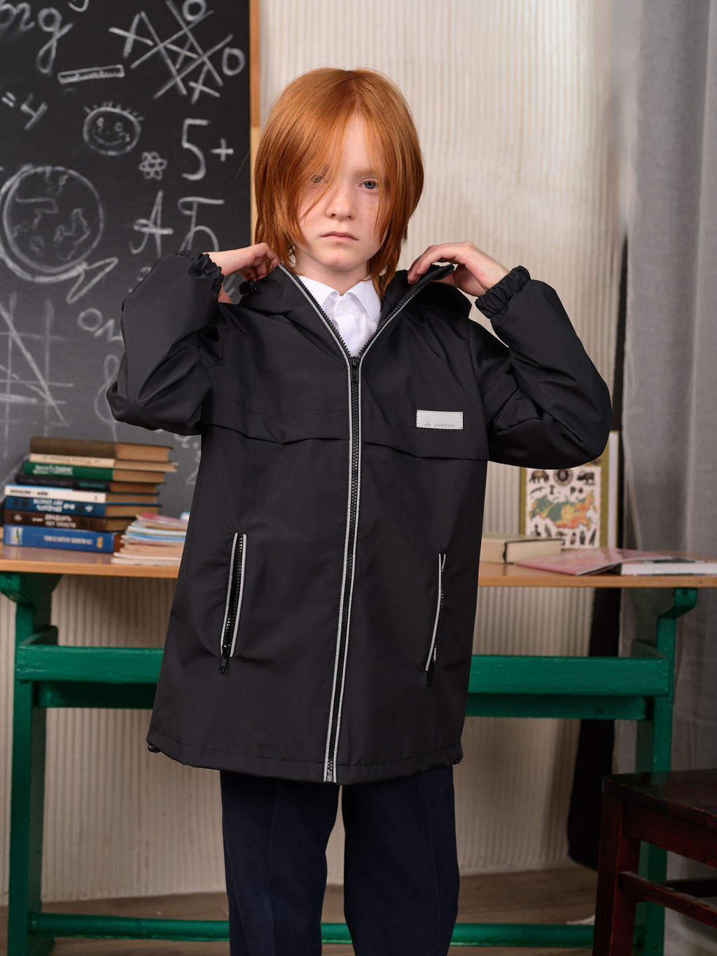 Ветровка детская SCHOOL - Yollochka фото 5