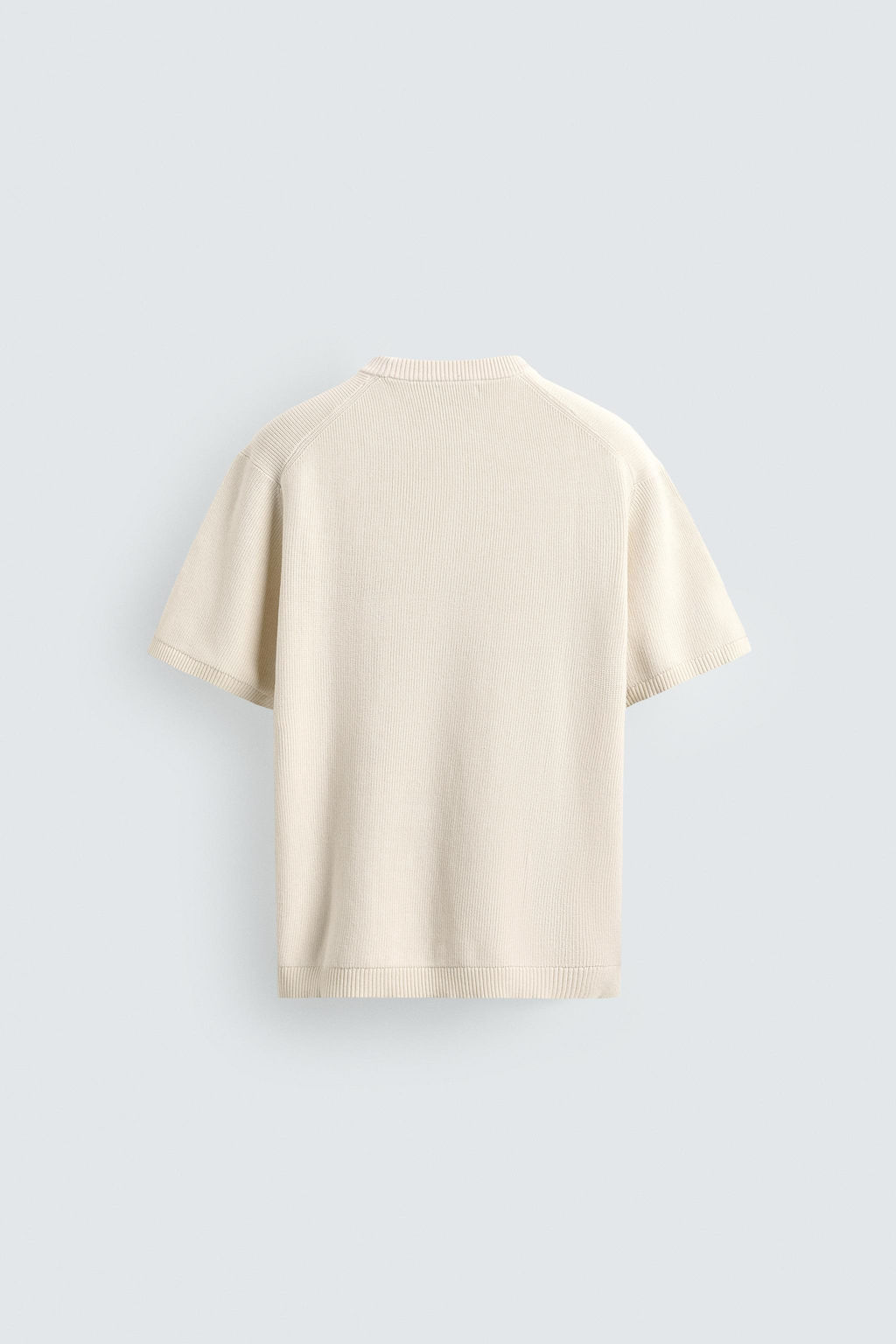 PURL KNIT T-SHIRT - Zara фото 8