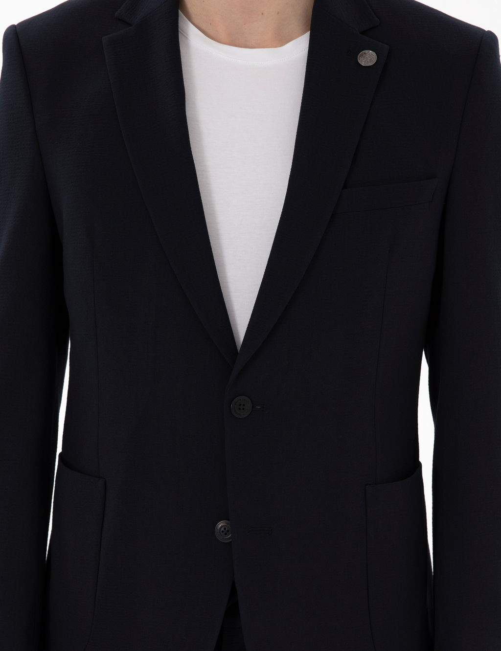 Lacivert Extra Slim Fit Tak_m Elbise