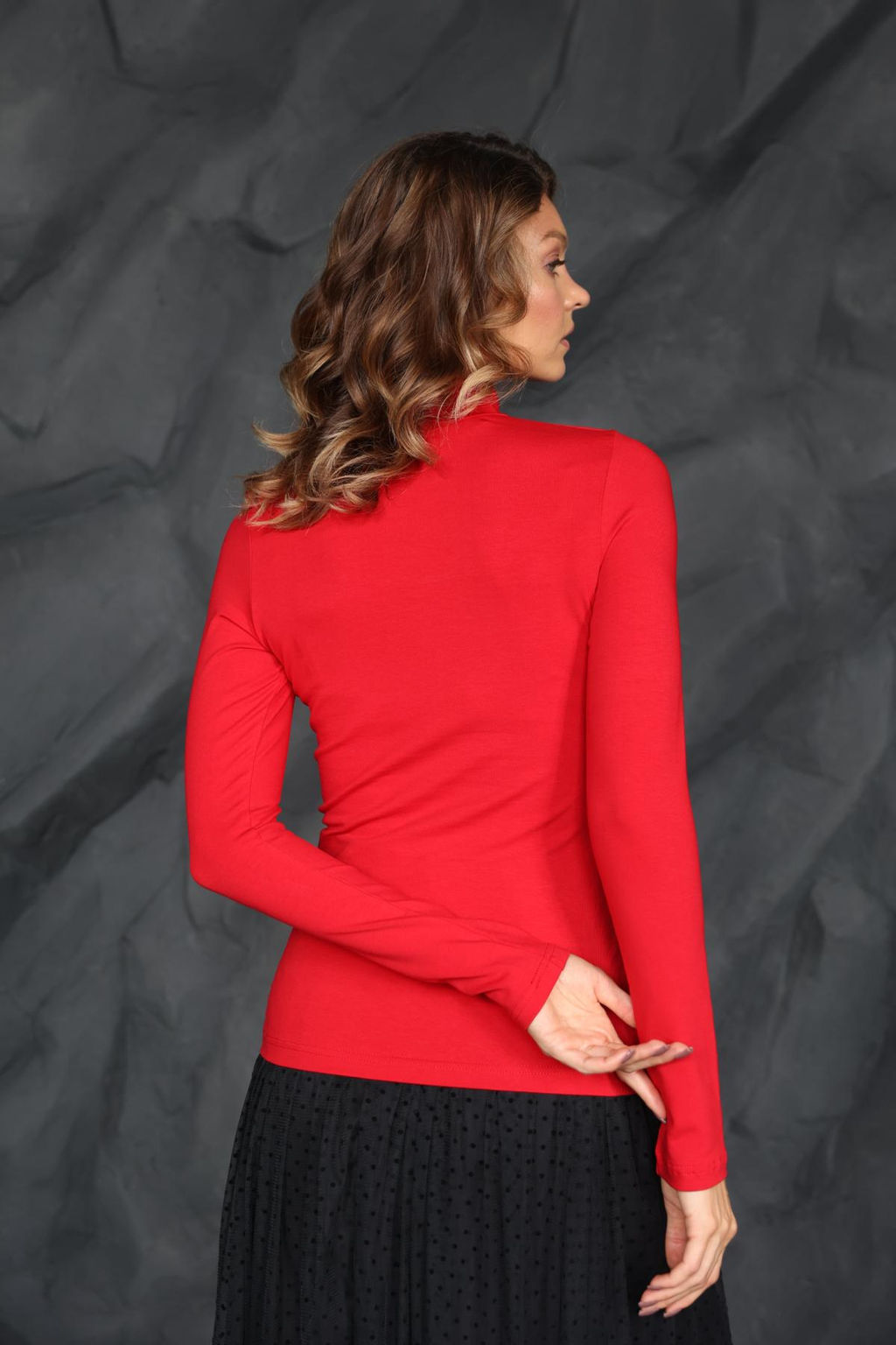 Водолазка с вырезом - Looklikecat фото 3