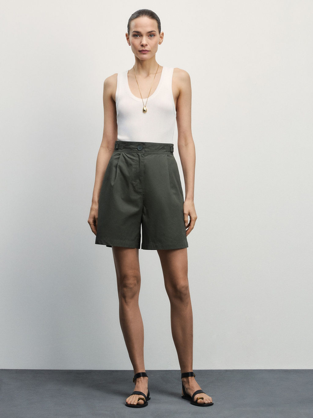 Шорты из хлопка / Zarina  фото 2