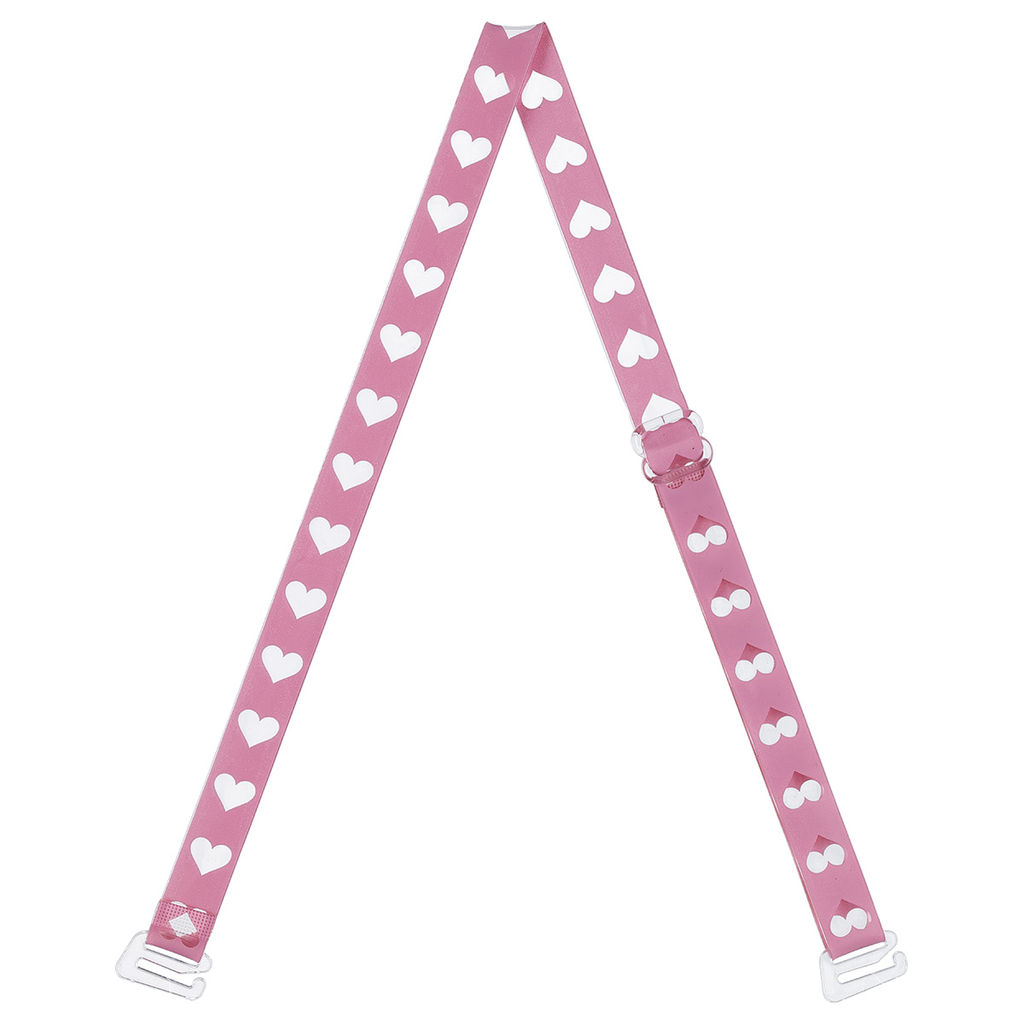 Бретели (пара) Gamma BR-1018 в пакете 10 мм 10 пар СК/Распродажа розовый