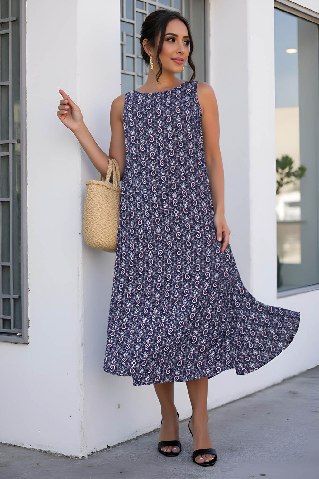 Сарафан Кампари штапель