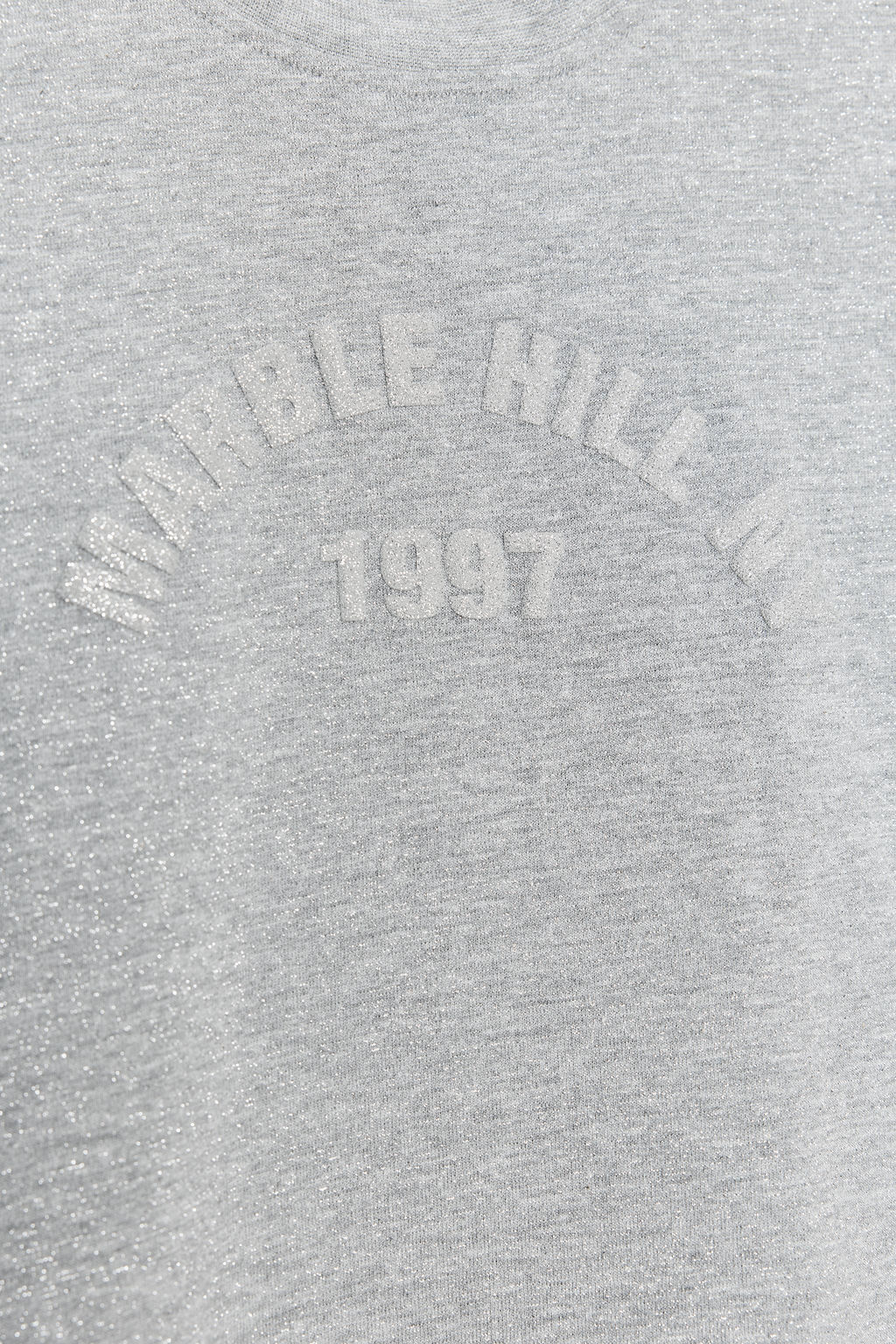 T-SHIRT WITH METALLIC THREAD SLOGAN - Zara фото 6