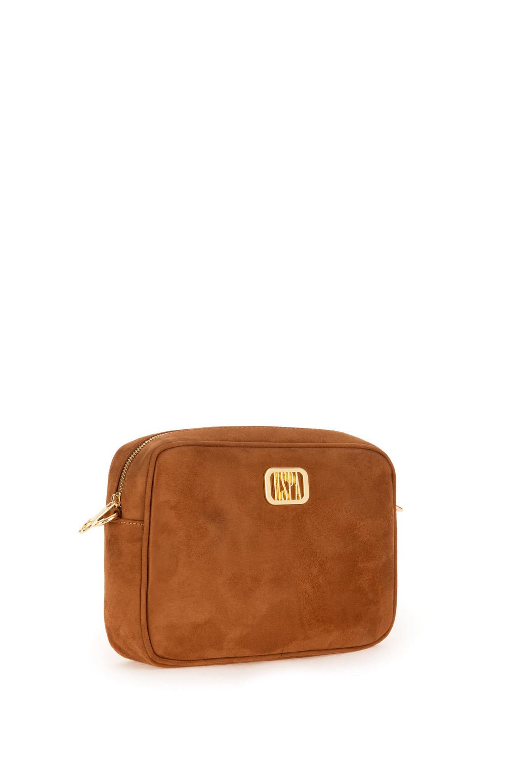 Женская светло-коричневая замшевая сумка через плечо Неожиданная скидка в корзине - U.s. polo assn фото 4