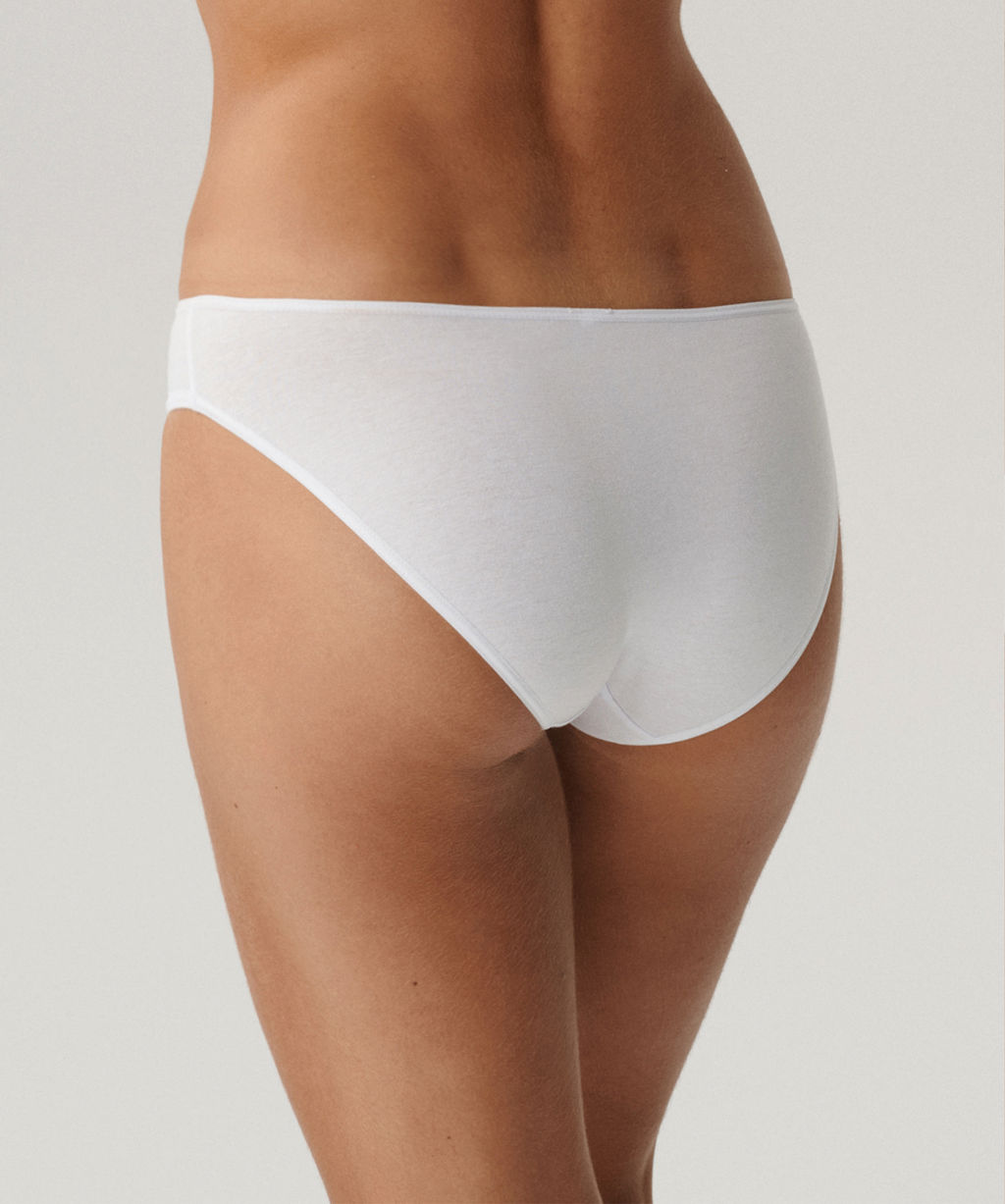 ATLANTIC 3BLP-580 Трусы спорт Basic - набор (3 шт.) белый фото 3