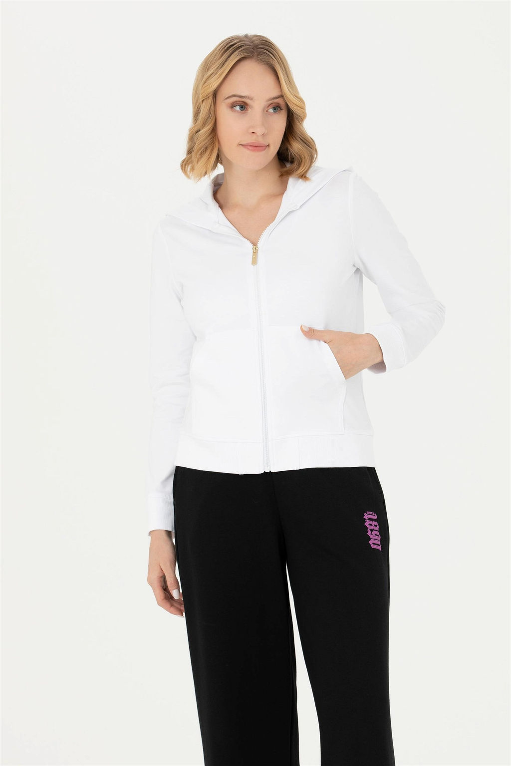 U. S. Polo Assn Женский белый свитшот - U.s. polo assn фото 9