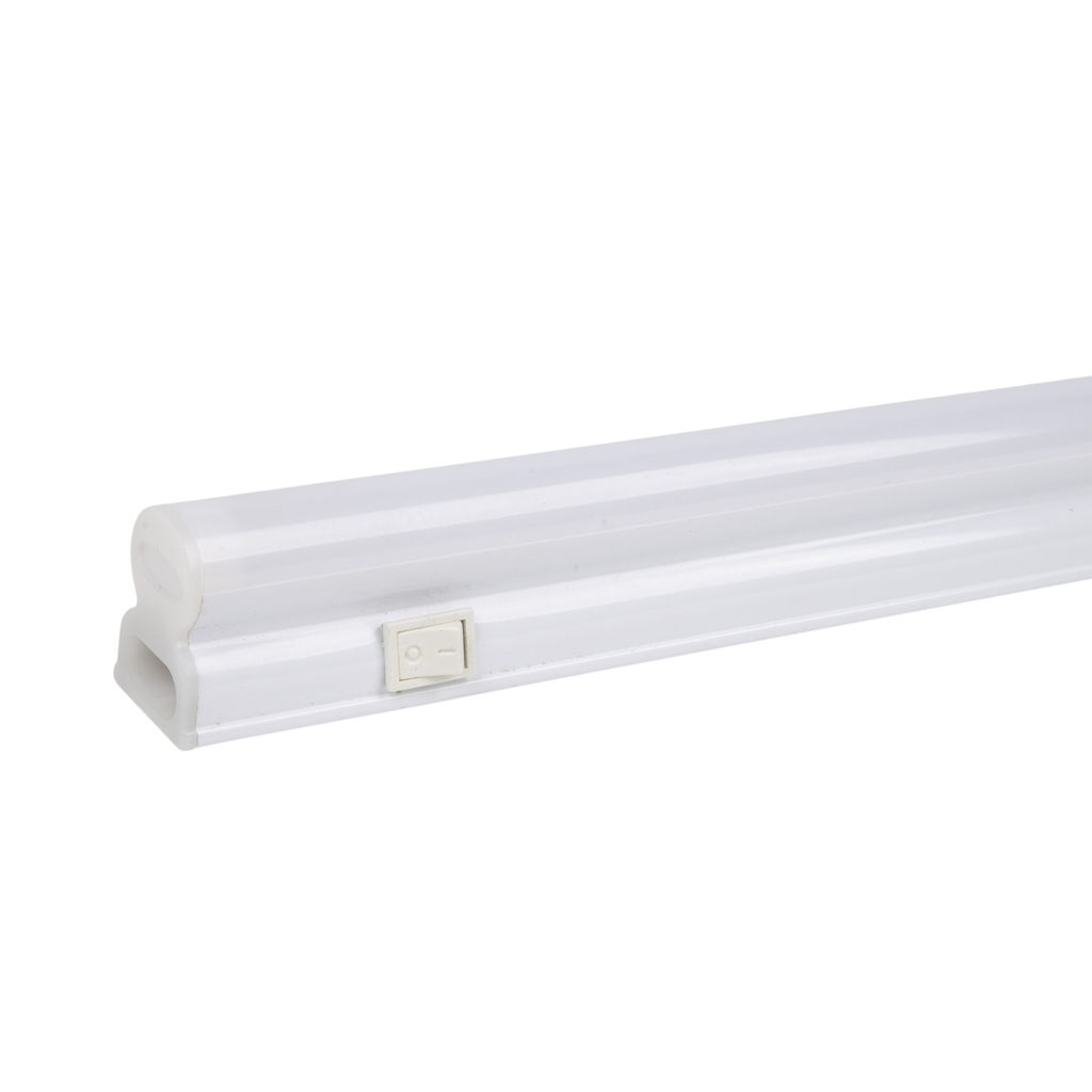 ULI-Q150 5W/4000K IP40 WHITE Светильник линейный светодиодный (аналог Т5), 220В, с выключателем. Кабель и крепление в/к. Белый свет (4000K). Корпус белый. TM Volpe