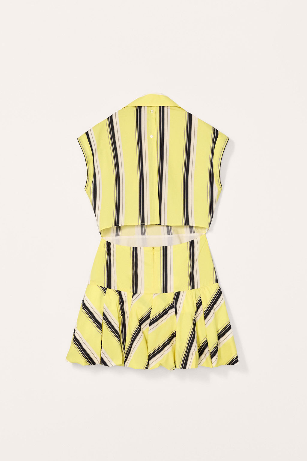 LIMITED EDITION STRIPED PUFF DRESS - Zara фото 13