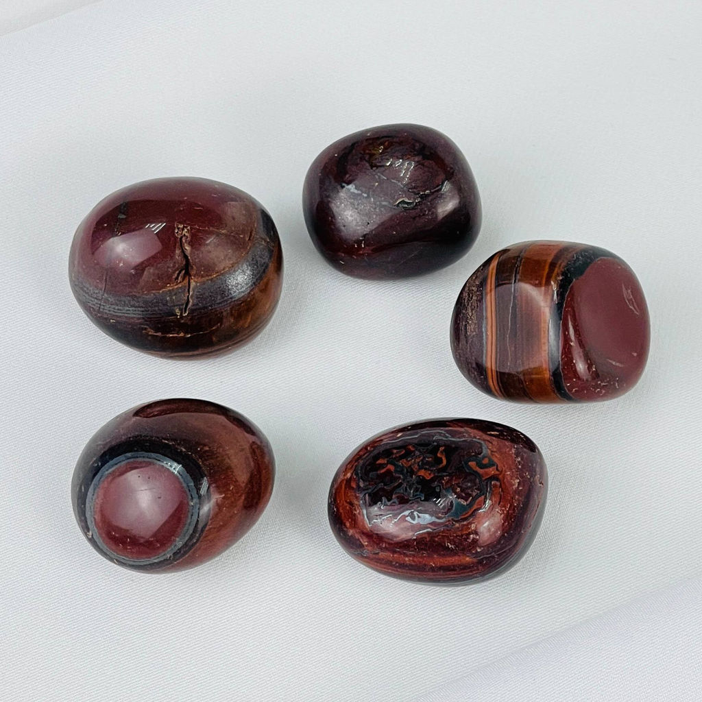 Галтовка из Бычьего глаза (10 шт) - Радуга самоцветов фото 2