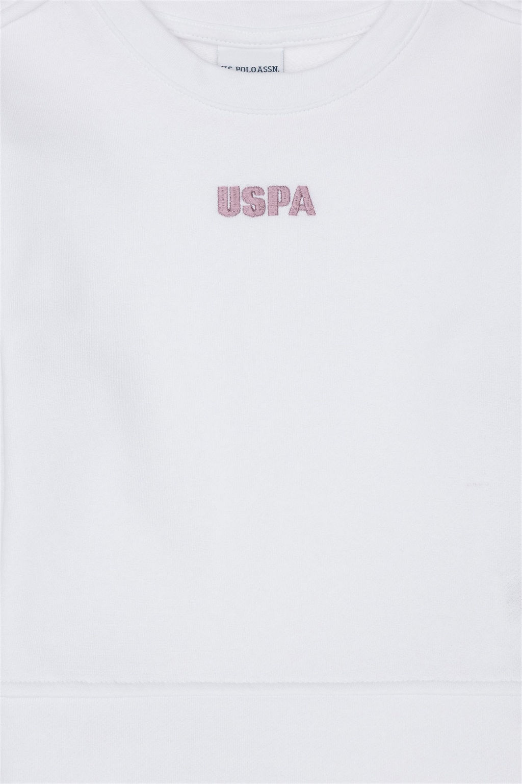 U. S. Polo Assn Детский белый базовый свитшот с круглым вырезом - U.s. polo assn фото 8
