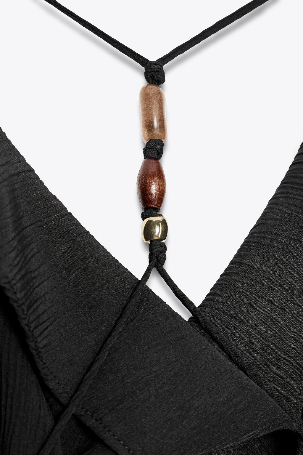 CAMISOLE DRESS WITH TRIMS - Zara фото 24