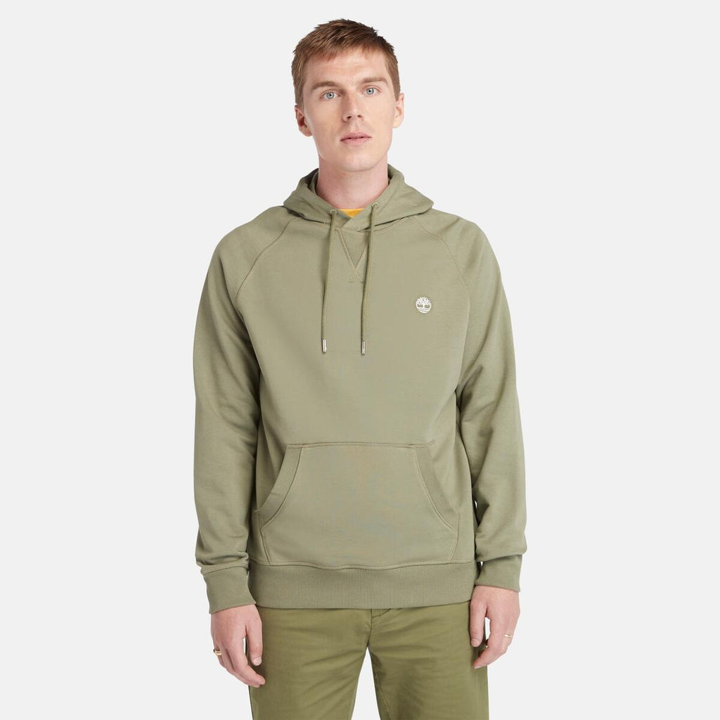 Толстовка Timberland Sweatshirt Exeter River Loopback Hoodie Regular зеленая фото 3