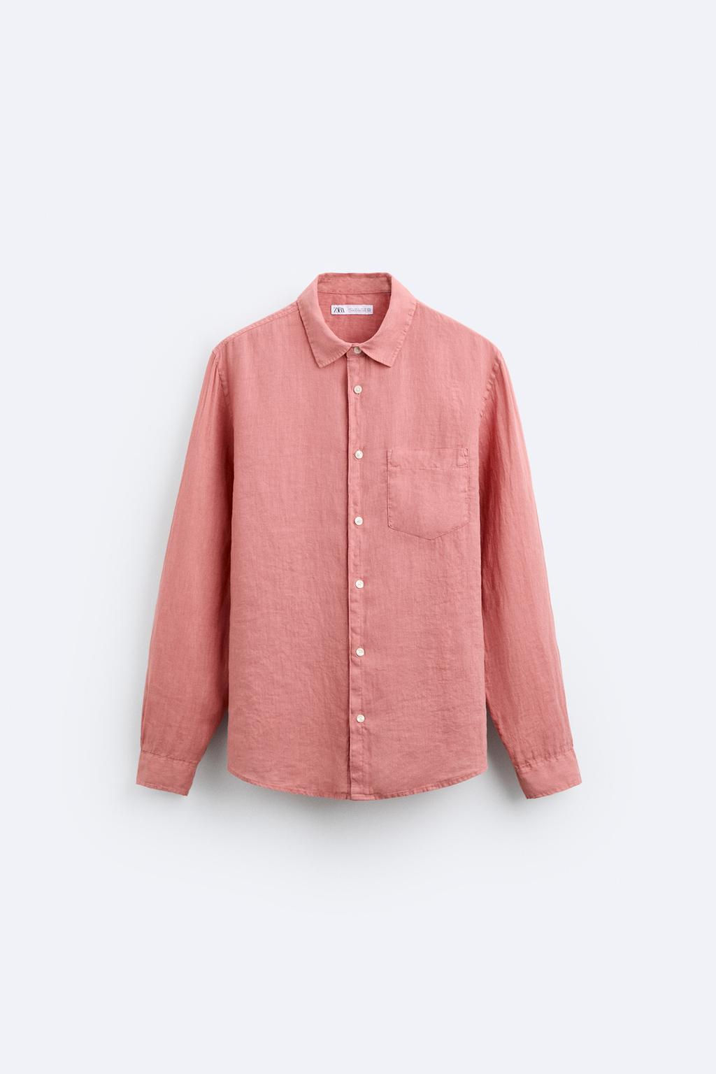 %100 KETEN GOMLEK - Zara фото 17