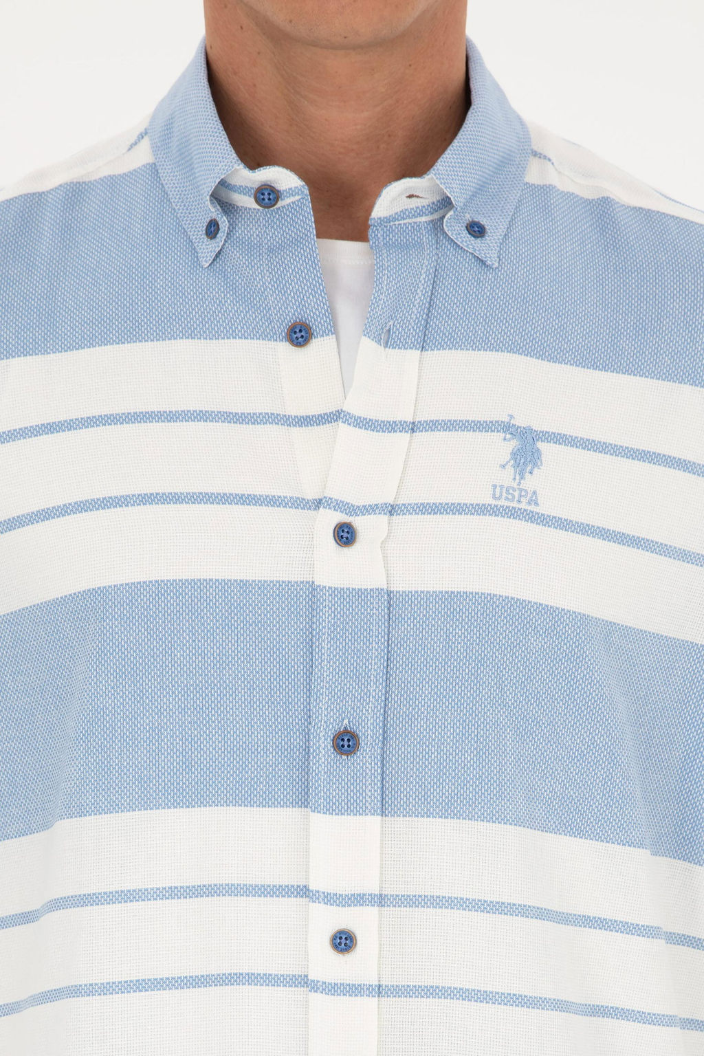 U. S. Polo Assn / Мужская рубашка Saks с длинным рукавом - U.s. polo assn фото 6