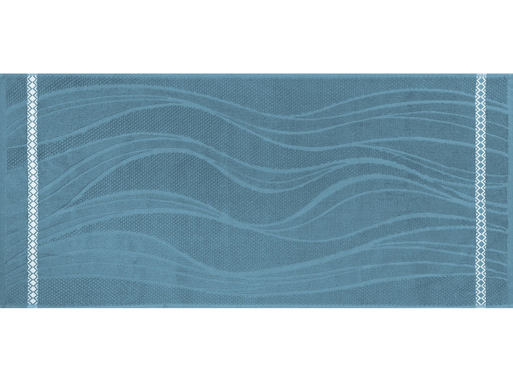 6с102.411ж1 Танго (1-британи блю) Полотенце махровое 67х150см