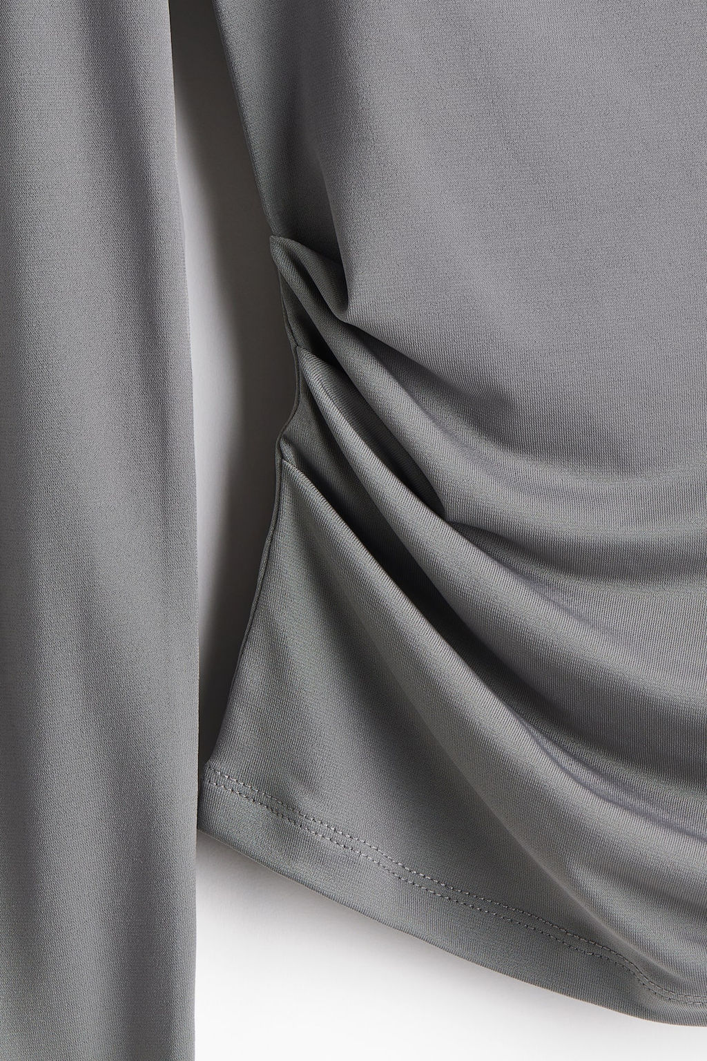 Draped jersey top - H&m фото 6