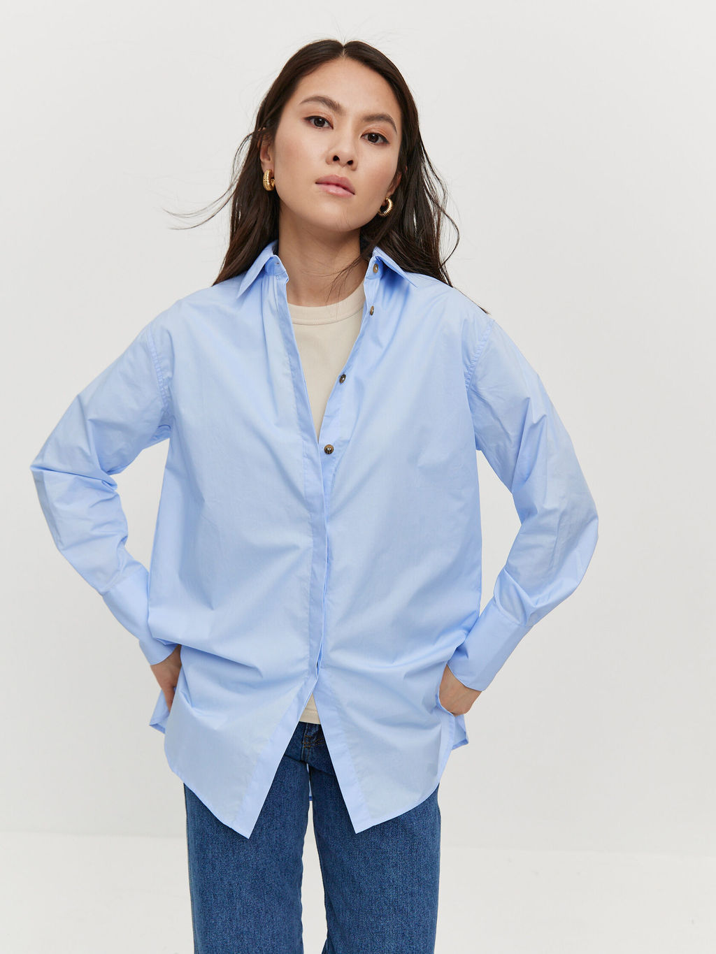 Рубашка из поплина - TO BE ONE фото 3