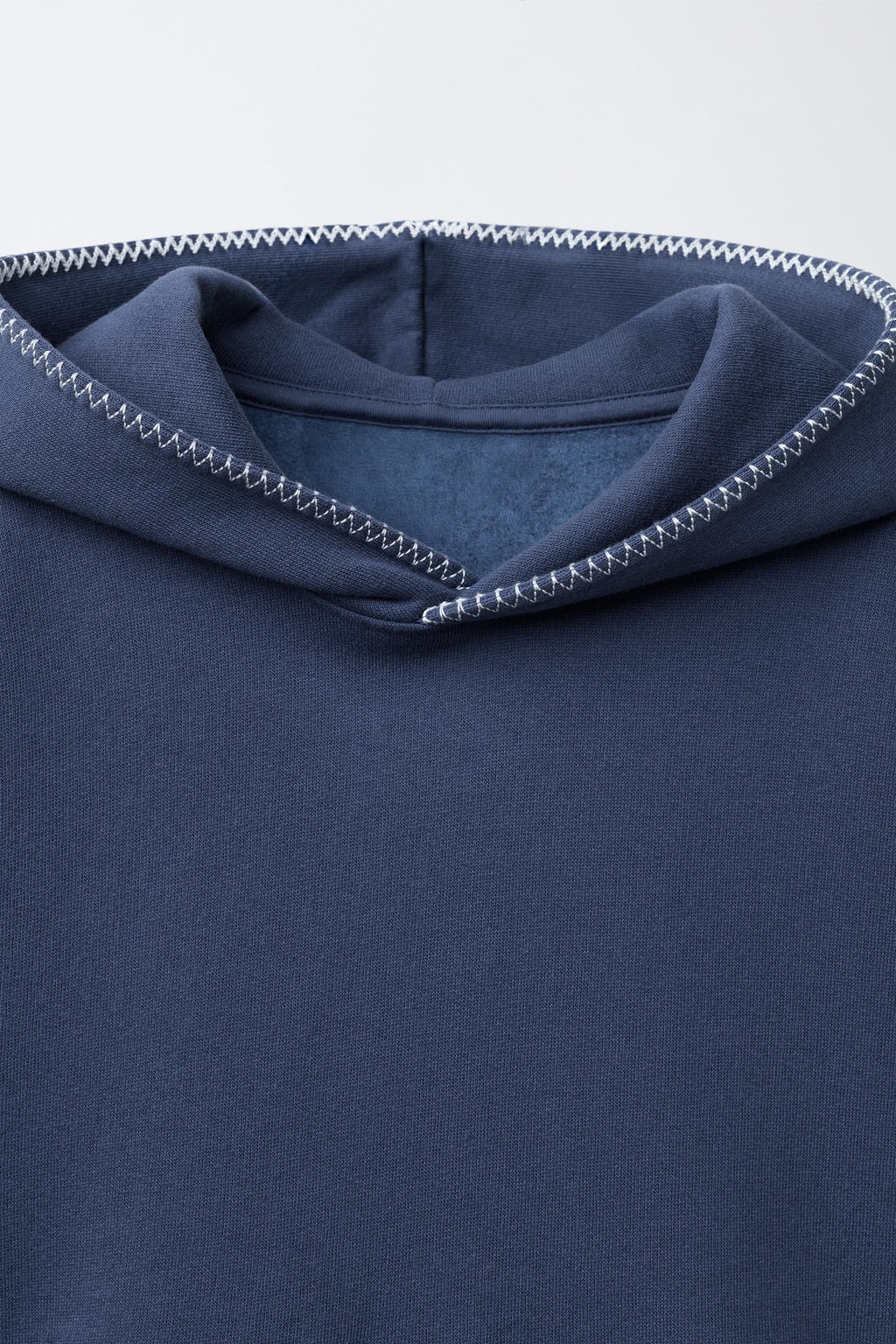 TOPSTITCHED HOODIE - Zara фото 3