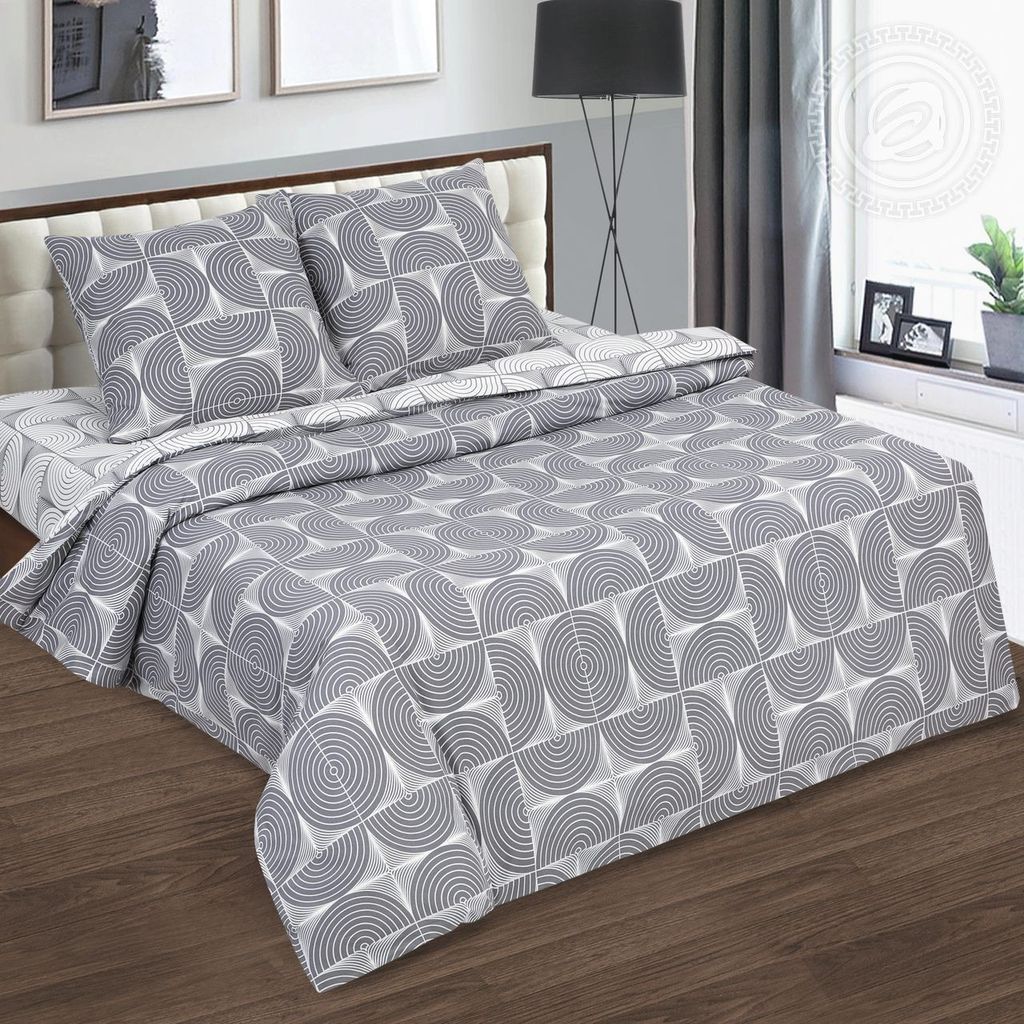 Постельное белье - Поплин Deluxe Резонанс 2-спальный - Luteks фото 2