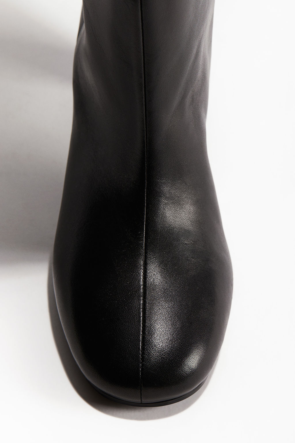 Botas de piel a la rodilla - H&m фото 6