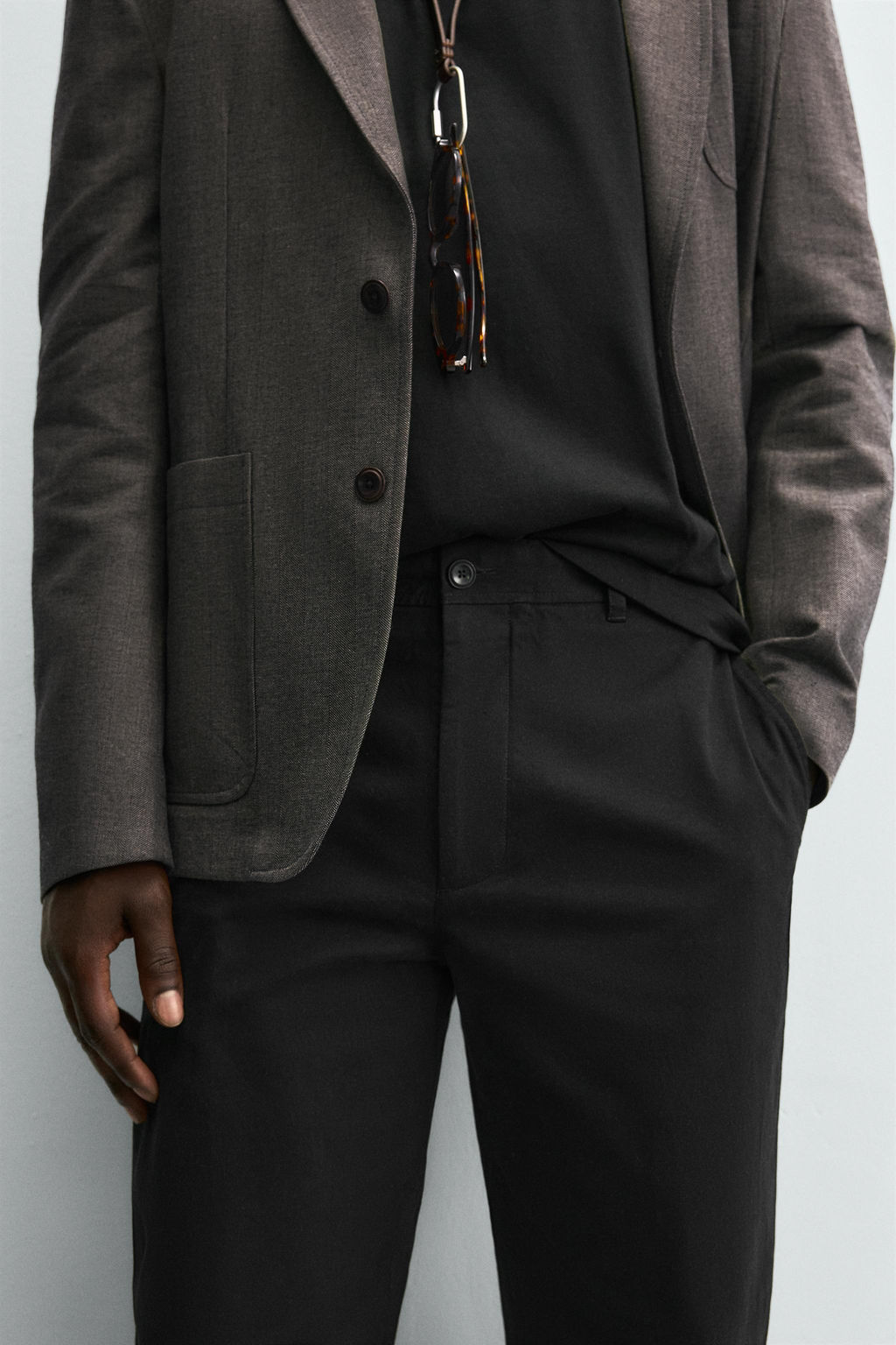 STRAIGHT-LEG CHINOS - Zara фото 5
