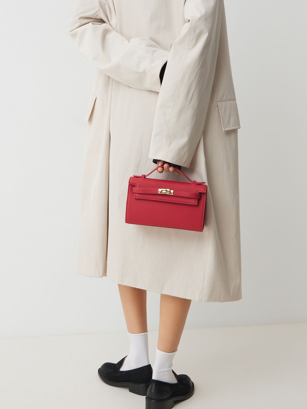 Женская сумка с ручкой TENDANCE Артикул 4533888, рубиновый  фото 5