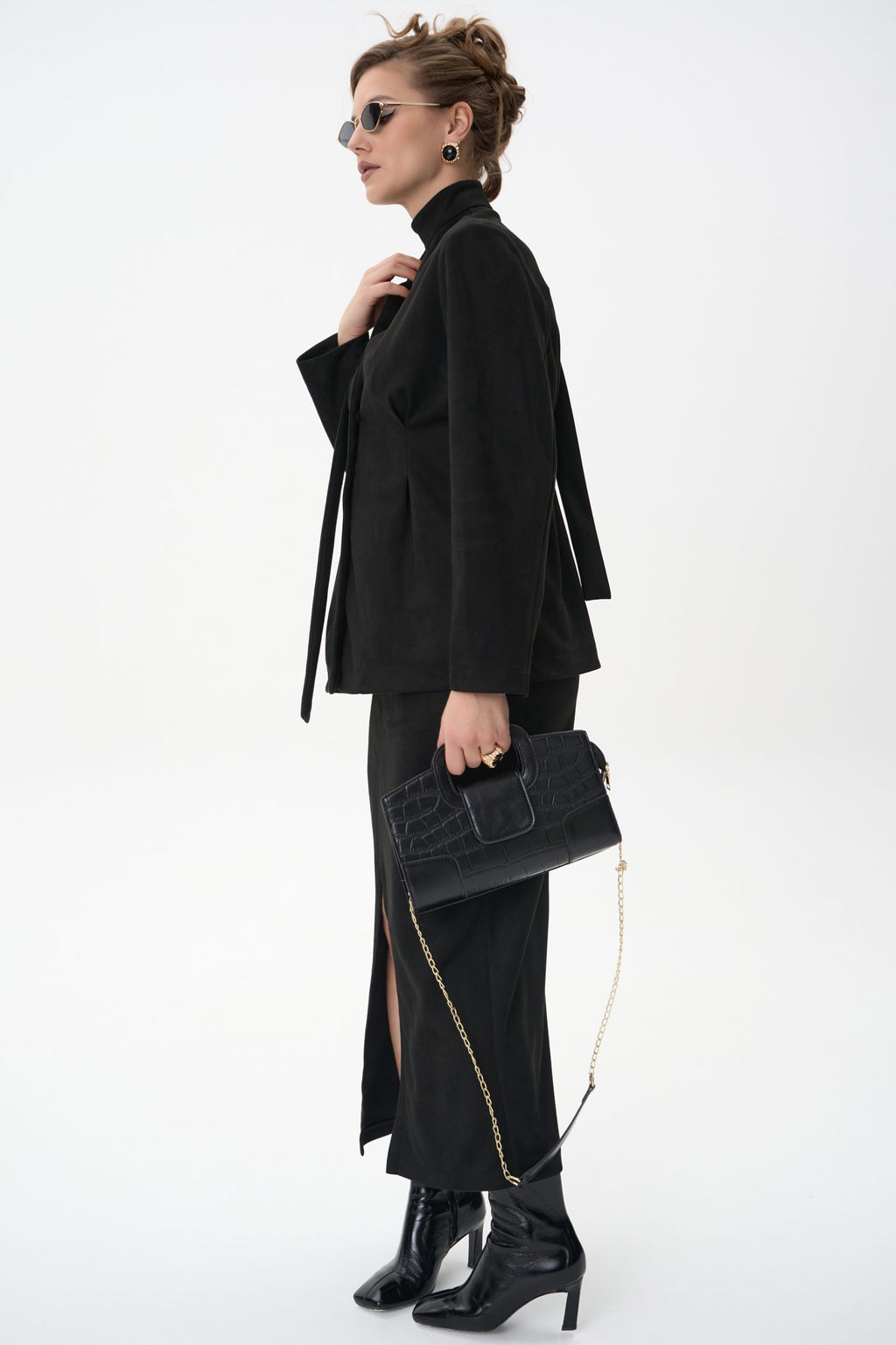 Жакет Майли (чёрный) - Эльза фото 10