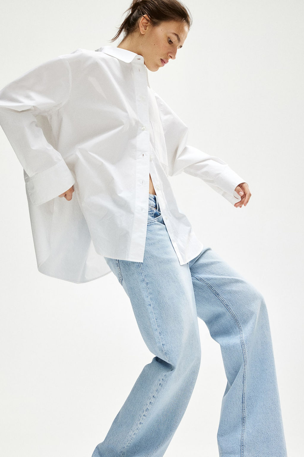 Wide High Jeans - H&m фото 4