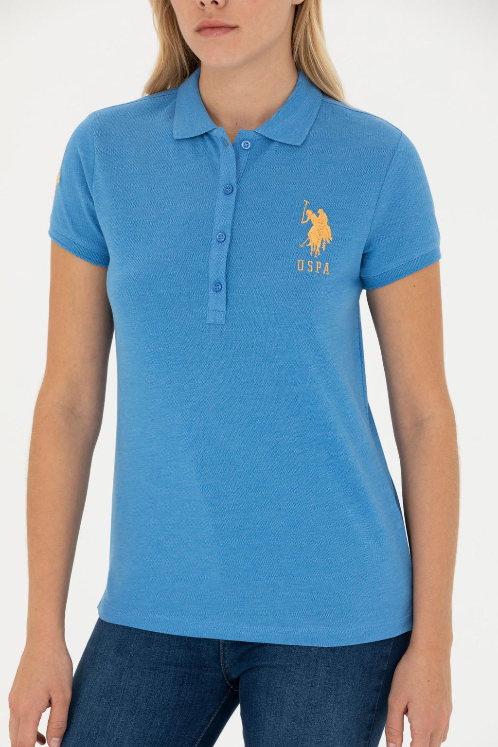 Женская базовая футболка Saks Неожиданная скидка в корзине - U.s. polo assn фото 13