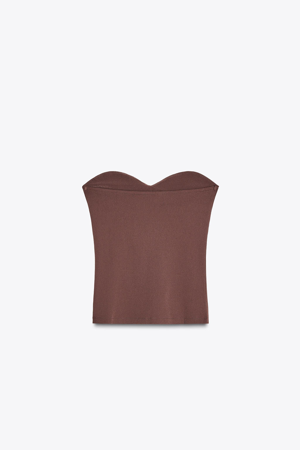 TEXTURED BANDEAU TOP - Zara фото 6